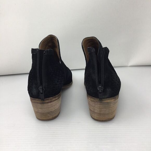 Susina Kyle Perforated Suede Ankle Bootie (B8) - Picture 5 of 8